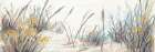 Tall Beach Grass Panel Art Print