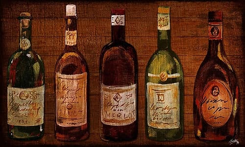 Wine Row Spirits Print
