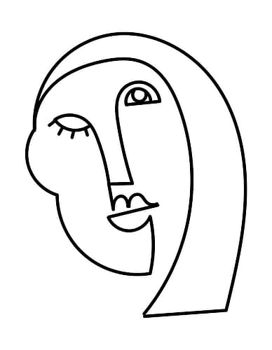 Linear Character II Figurative Print