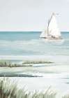 Beautiful Day For A Sail Art Print