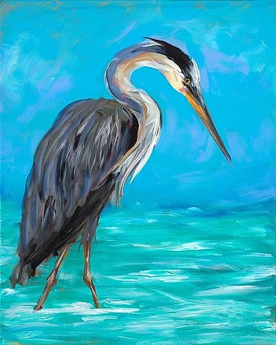 Beach Bird I Art Print by Julie DeRice