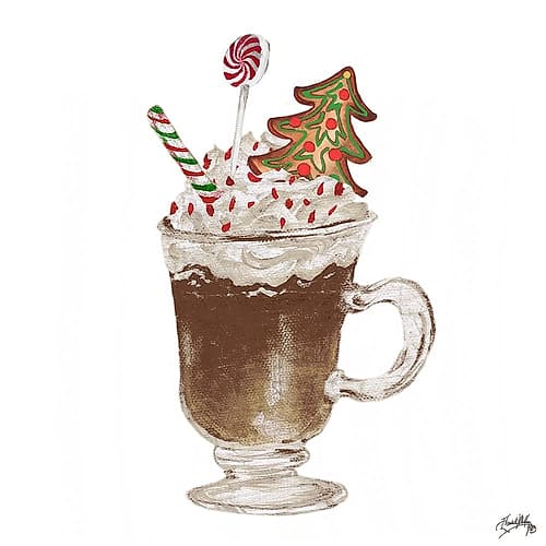 Gingerbread and a Mug Full of Cocoa IV Art Print