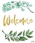 Welcome Art Print