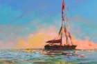 Sailboat On The Horizon Art Print