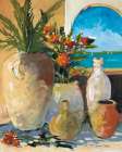 Coastal Window Art Print