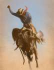 Riding Cowboy Art Print