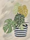 Potted Back To Nature I Art Print