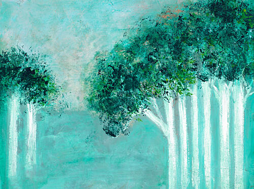 Into the Trees I Art Print