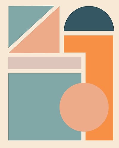 Papercut Abstract I Art Print