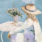 Contemplating Art Print