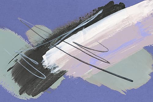 Peri Inspiration Abstract Minimalist Print