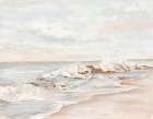 La Playa al Amanecer Art Print