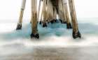 Under The Pier Art Print