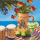 Tropical Leisure Time Art Print