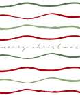 Merry Christmas Squiggles Art Print