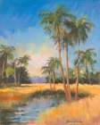 Tropical Palms Art Print