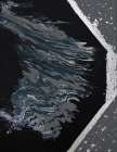 Gris Tornade Art Print