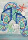 Flip Flops and Sea Creatures Art Print