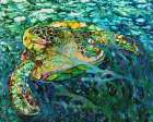 Mirrored Turtle Art Print