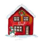 Small Town Noel Home Art Print