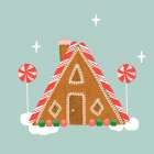 Mid-Century Modern Gingerbread I