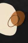 Circular Abstract Black Art Print