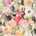 Early Summer Garden Square Art Print