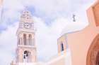 Santorini Church Art Print