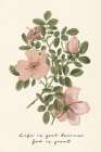 Floral Script II Art Print