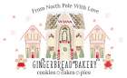 Gingerbread Bakery Shop Art Print