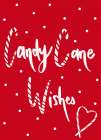 Candy Cane Wishes Art Print