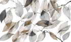 Neutral Leaves Minimalist Print