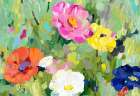Colorful Flowers I Art Print
