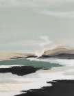 Contemporary Beach II Art Print