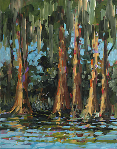 Beauties in the Swamp Art Print