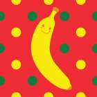 Funny Banana Art Print