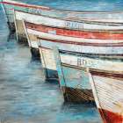 Rowboats Art Print