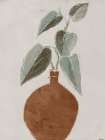Tan Greenery I Art Print