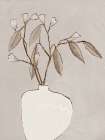 Tan Greenery II Still Life Print