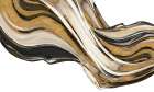 Golden Wave Art Print
