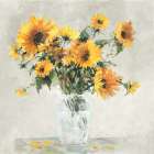 Pop Of Sunflowers Art Print