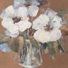 Enchanting Blooms on Copper Art Print