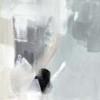Listen To The Quiet In Grays II Abstract Art Print