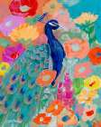 Floral Peacock II