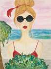 Lady At The Beach