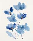Seasons Blue End I Art Print
