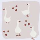 Embden Geese Art Print