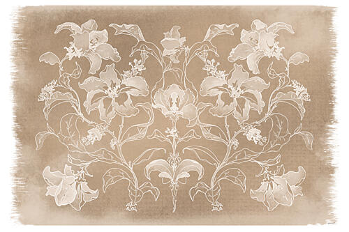 Dancing Floral Art Print