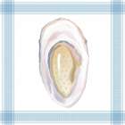 Framed Oyster Art Print