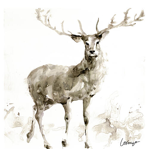 Regal Stag Art Print